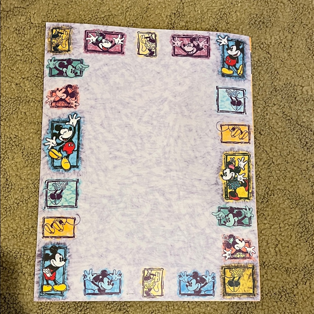 Disney Paper Mixed Media Art Set - Multicolor- Mickey Mouse - Picture 2 of 4